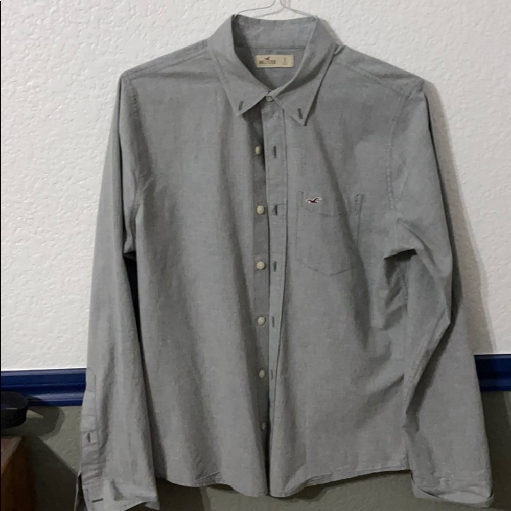 Boys Hollister button up shirt size small